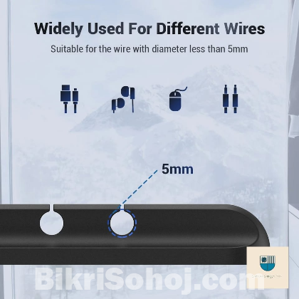TOPK Silicone Cable organizer Management Multipurpose Clips